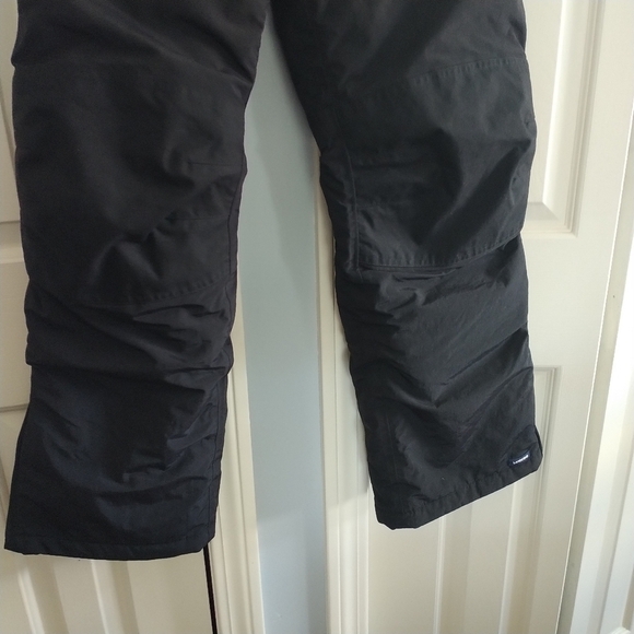 Lands' End Black Unisex Snowboard Ski Pants Grow-A- Longs 18 - Picture 8 of 12